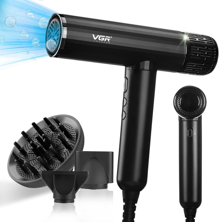 V-427 Professional Hair Dryer, Black