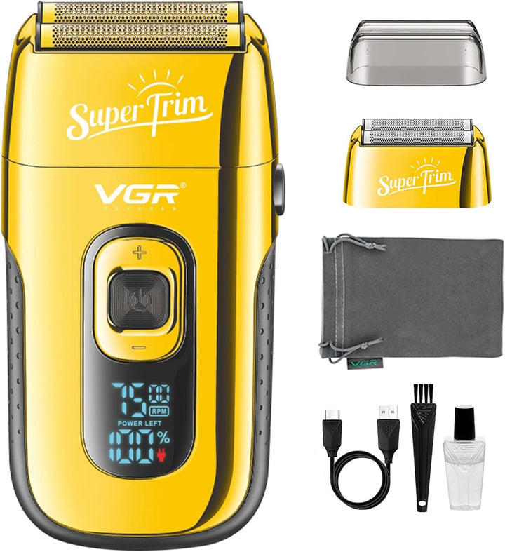 V-332 Pop-Up Foil Shaver For Men, Yellow