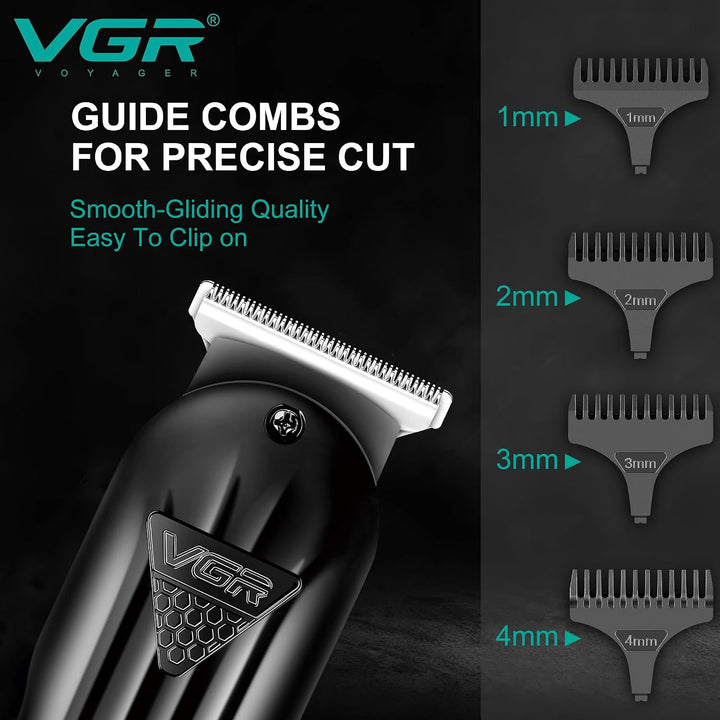 V-982 Cordless Hair Trimmer For Men, Black