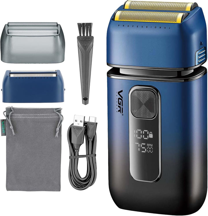 V-362 Pop-Up Foil Shaver For Men, Blue