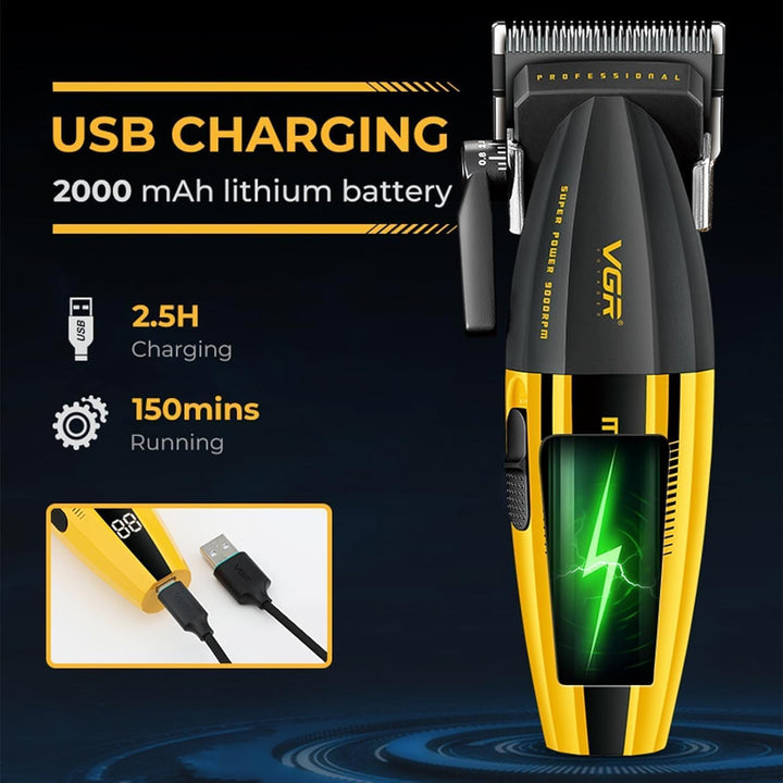 V-285C Professional Hair Clipper For Men