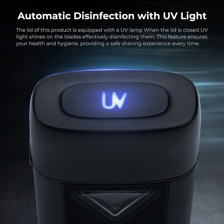 V-334 Professional Foil Shaver For Men, Black