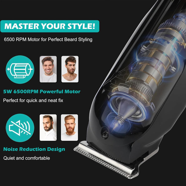 V-982 Cordless Hair Trimmer For Men, Black