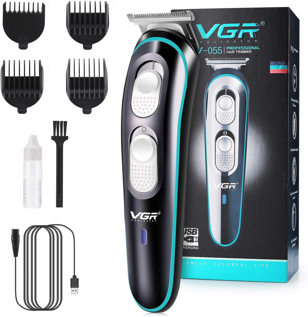 V-055 Cordless Hair Trimmer For Men, Black