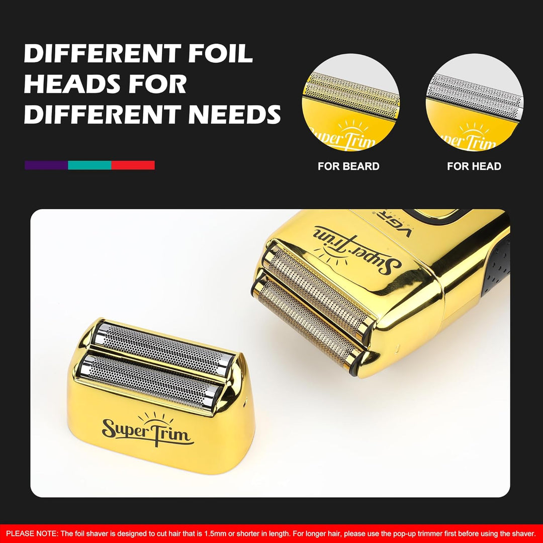 V-332 Pop-Up Foil Shaver For Men, Yellow