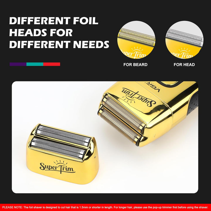 V-332 Pop-Up Foil Shaver For Men, Yellow