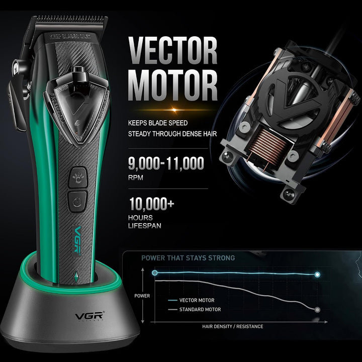 V-883C Professional Hair Clipper For Men