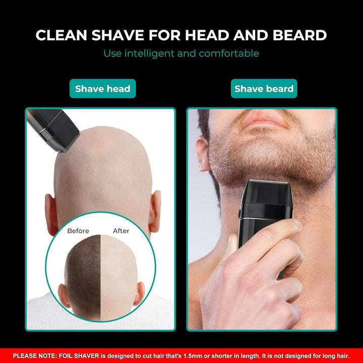 V-308 Professional Foil Shaver For Men, Yellow
