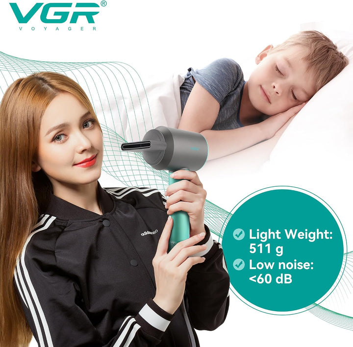 V-440 Professional Hair Dryer, Green