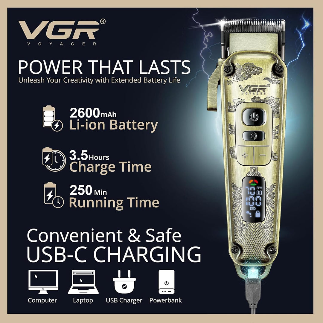 V-005 Professional Hair Clipper For Men