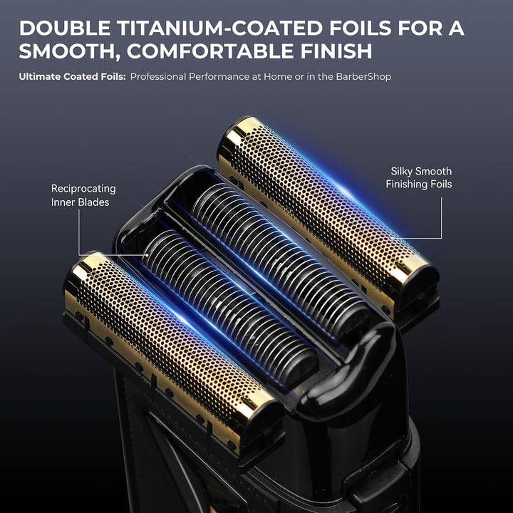 V-334 Professional Foil Shaver For Men, Black