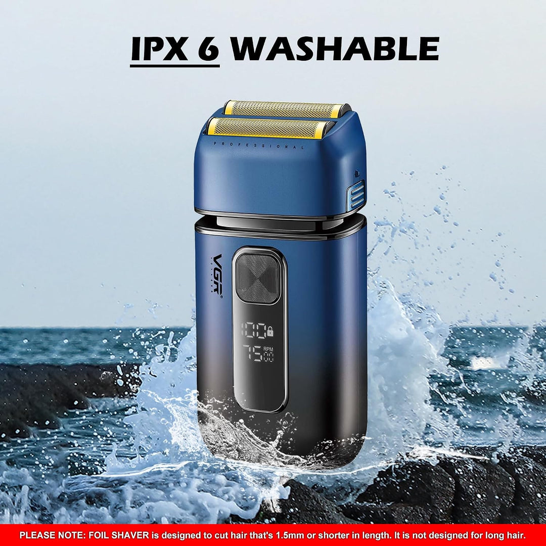 V-362 Pop-Up Foil Shaver For Men, Blue