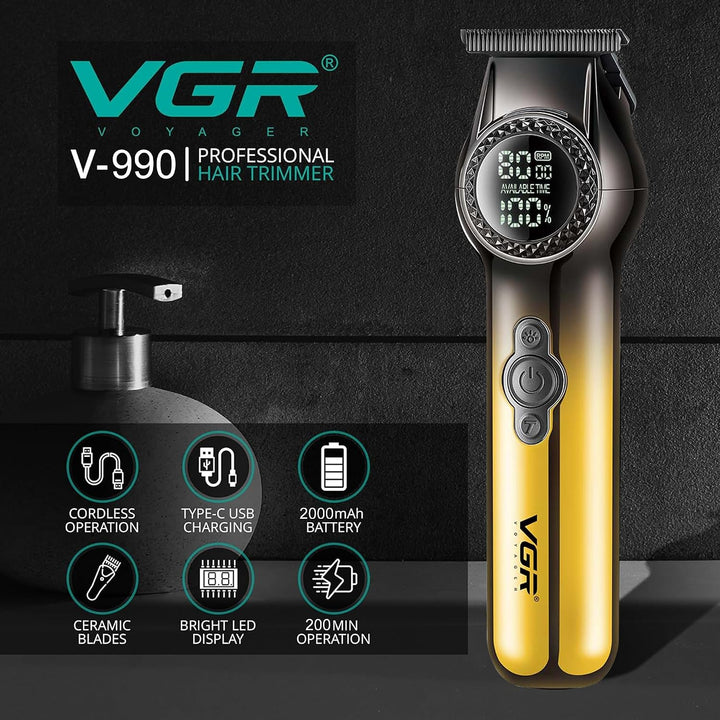 V-990 Professional Hair Trimmer For Men