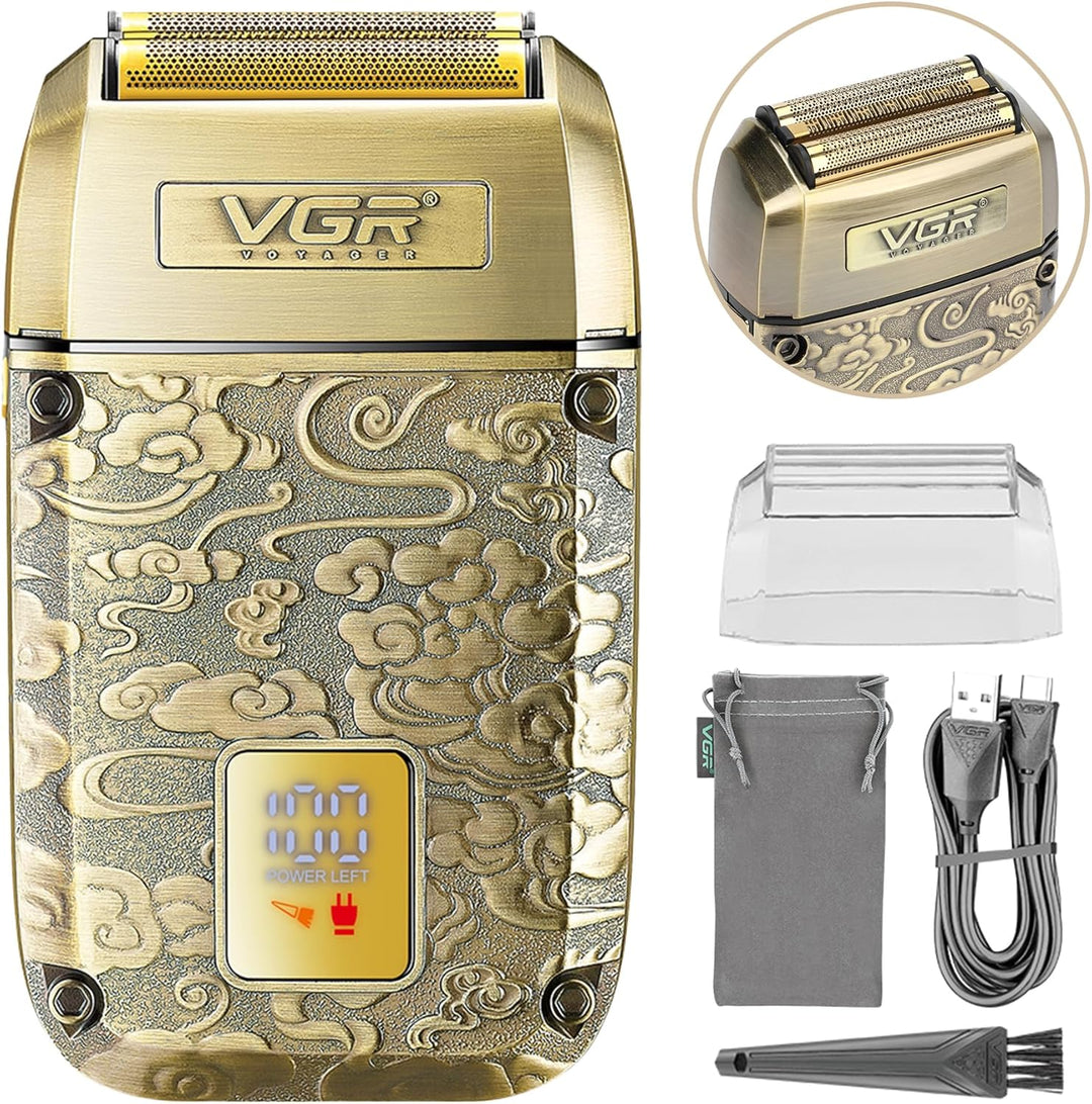 V-336 Cordless Foil Shaver For Men, Gold