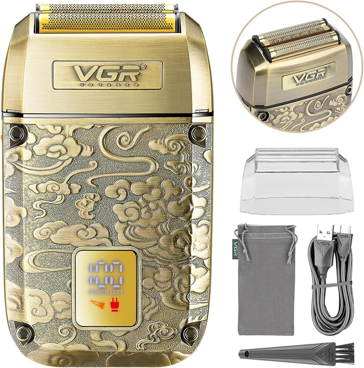 V-336 Cordless Foil Shaver For Men, Gold