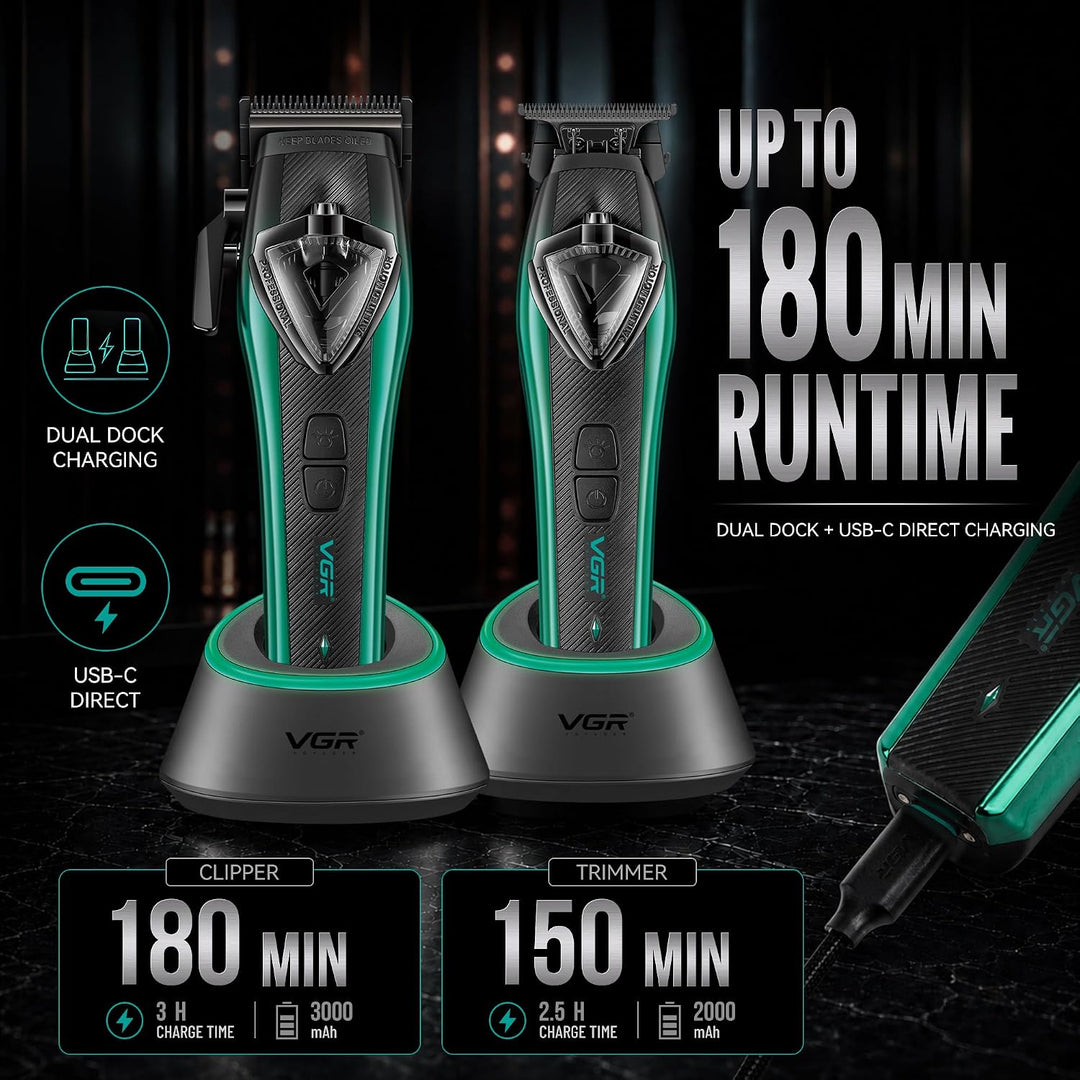 V-883 S2 2-in-1 Professional Barber Combo For Men