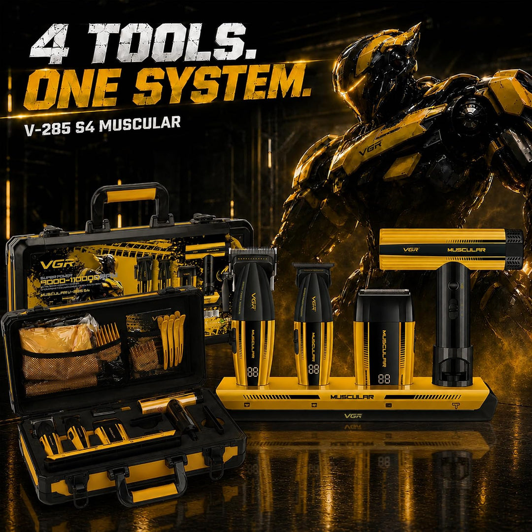 V-285 S4 Professional Barber Kit for Men