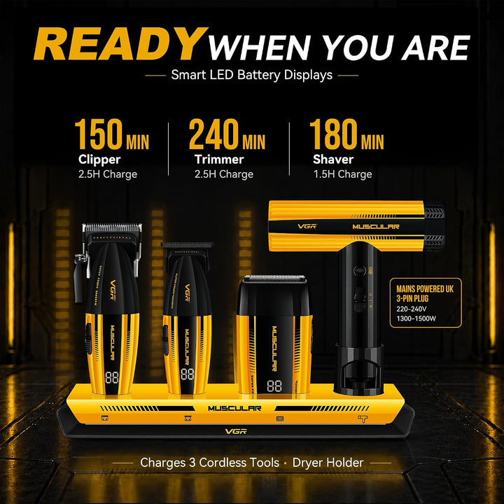 V-285 S4 Professional Barber Kit for Men