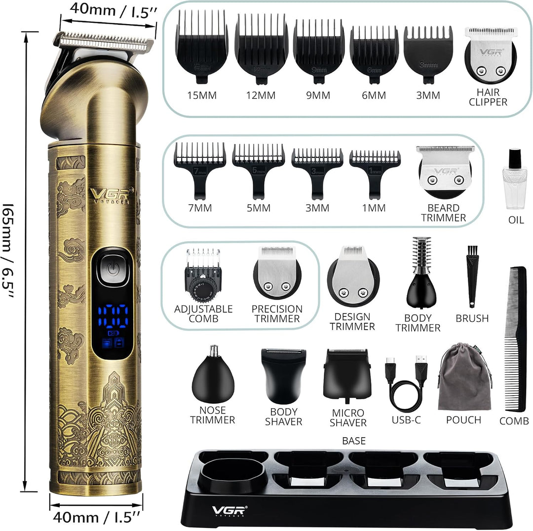 V-110 8-in-1 Grooming Kit For Men