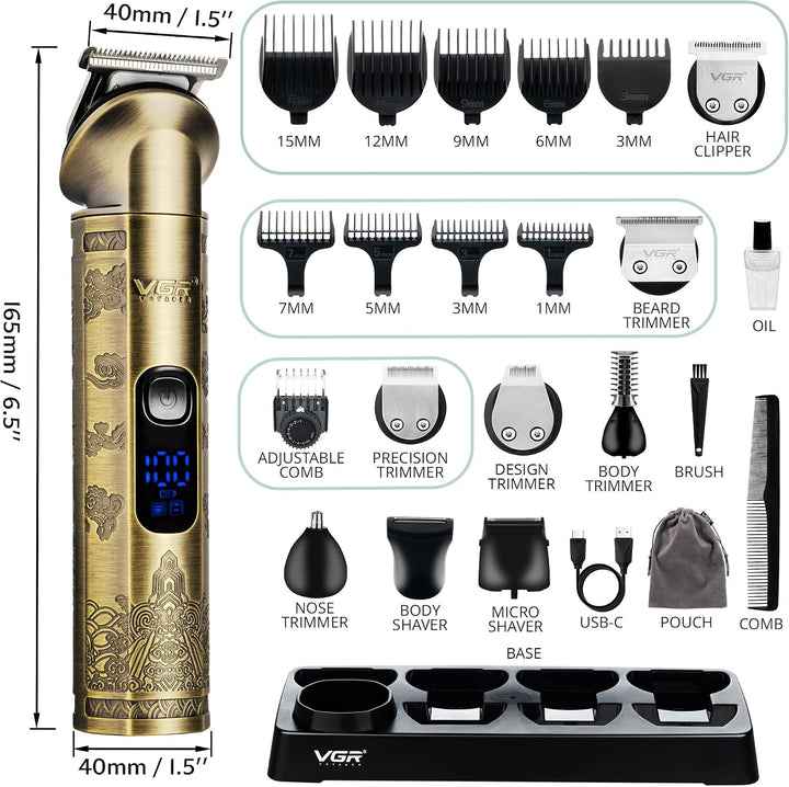 V-110 8-in-1 Grooming Kit For Men
