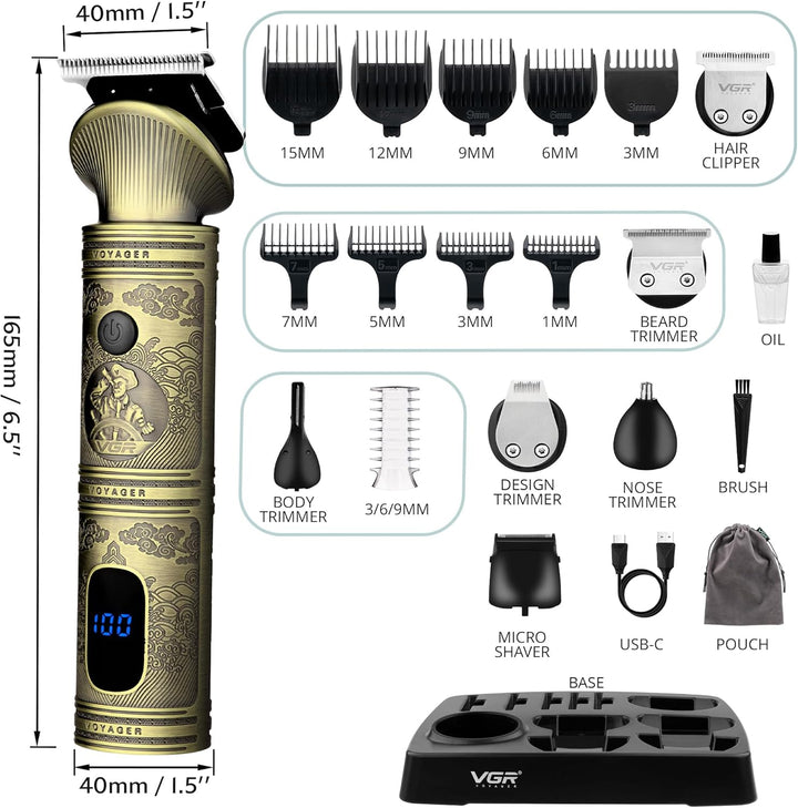 V-106 6-in-1 Grooming Kit For Men