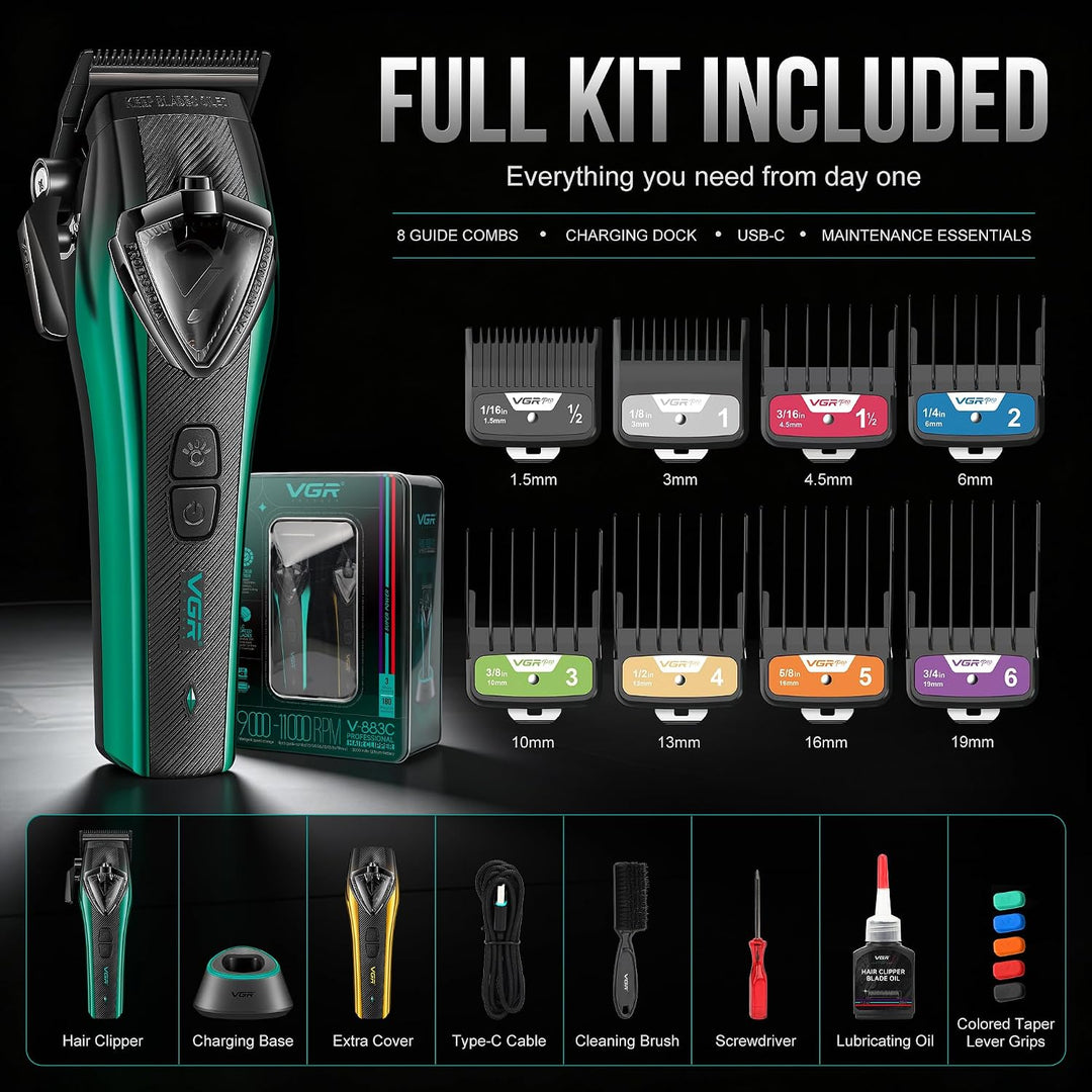 V-883C Professional Hair Clipper For Men