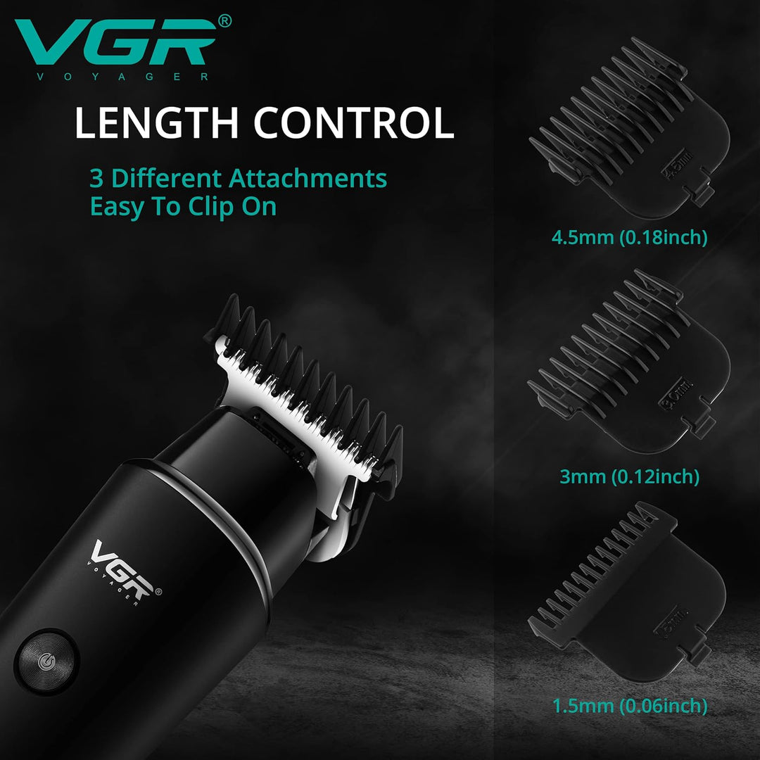 V-937 Cordless Hair Trimmer For Men, Black