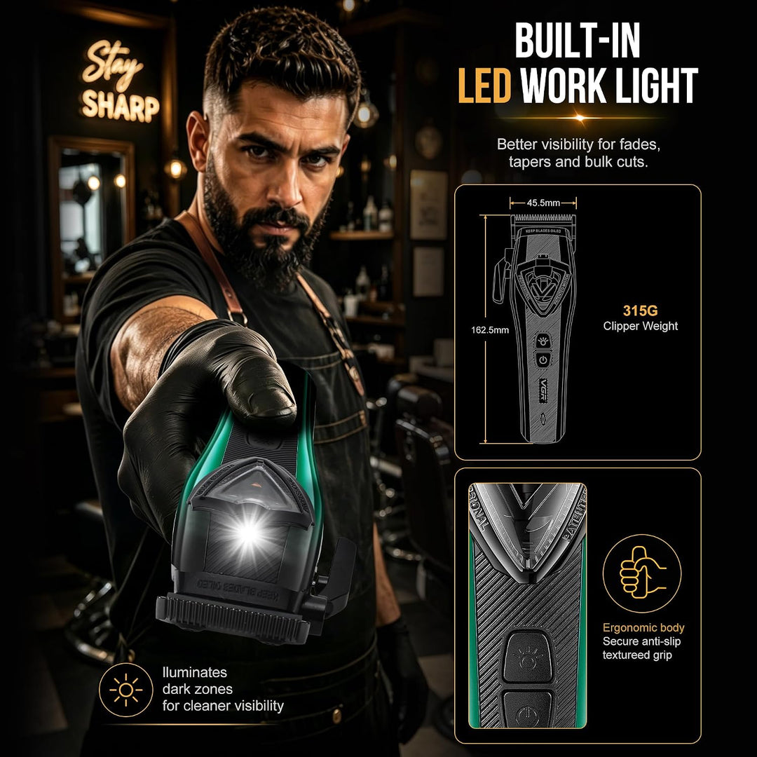V-883C Professional Hair Clipper For Men