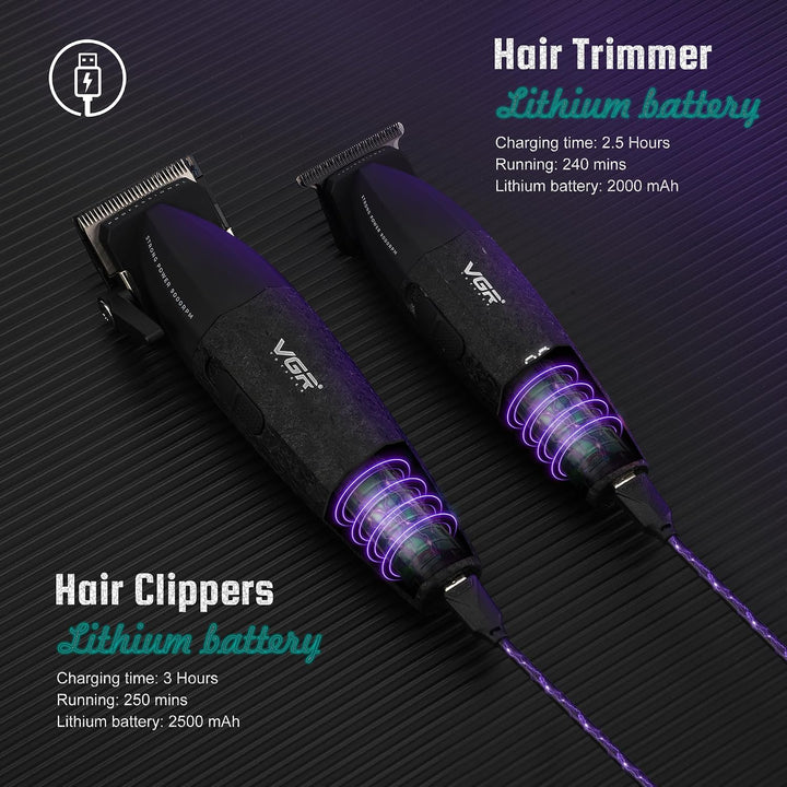 V-640 Professional Barber Combo For Men