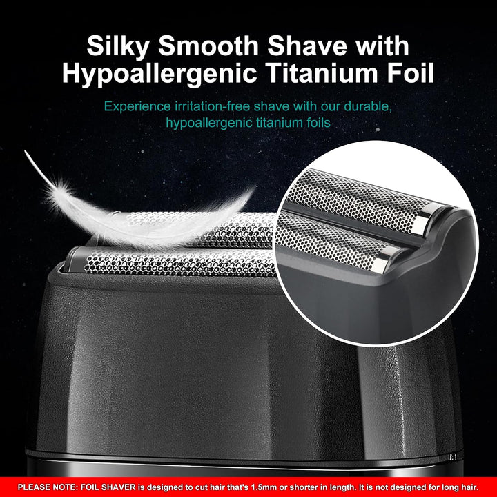 V-308 Professional Foil Shaver For Men, Yellow
