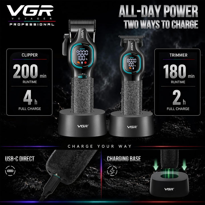 V-886 S2 2-in-1 Professional Barber Combo For Men