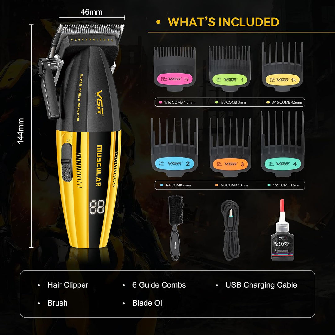V-285C Professional Hair Clipper For Men