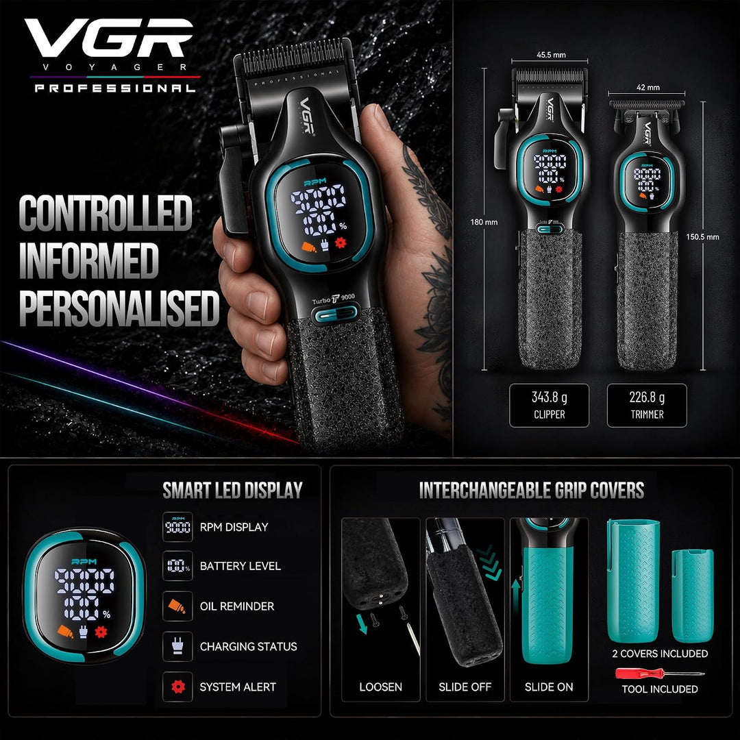V-886 S2 2-in-1 Professional Barber Combo For Men
