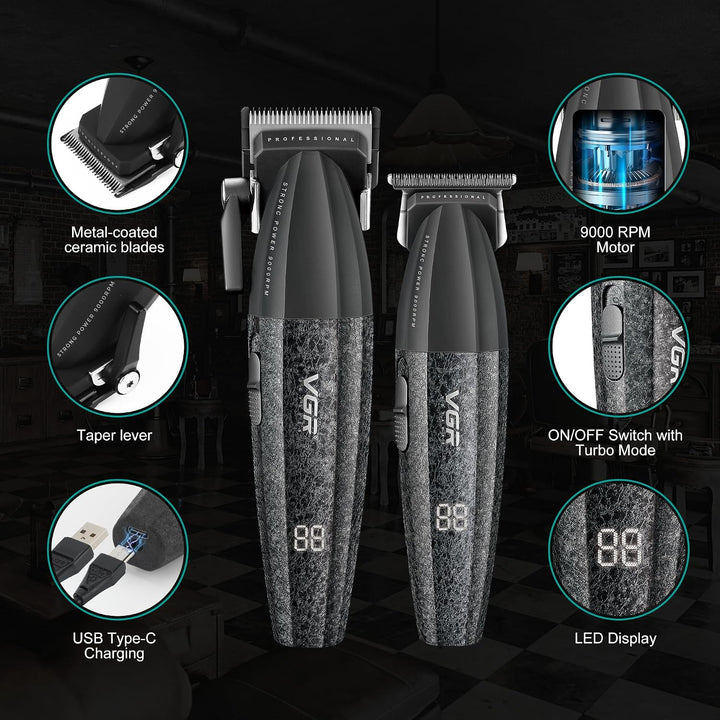 V-640 Professional Barber Combo For Men